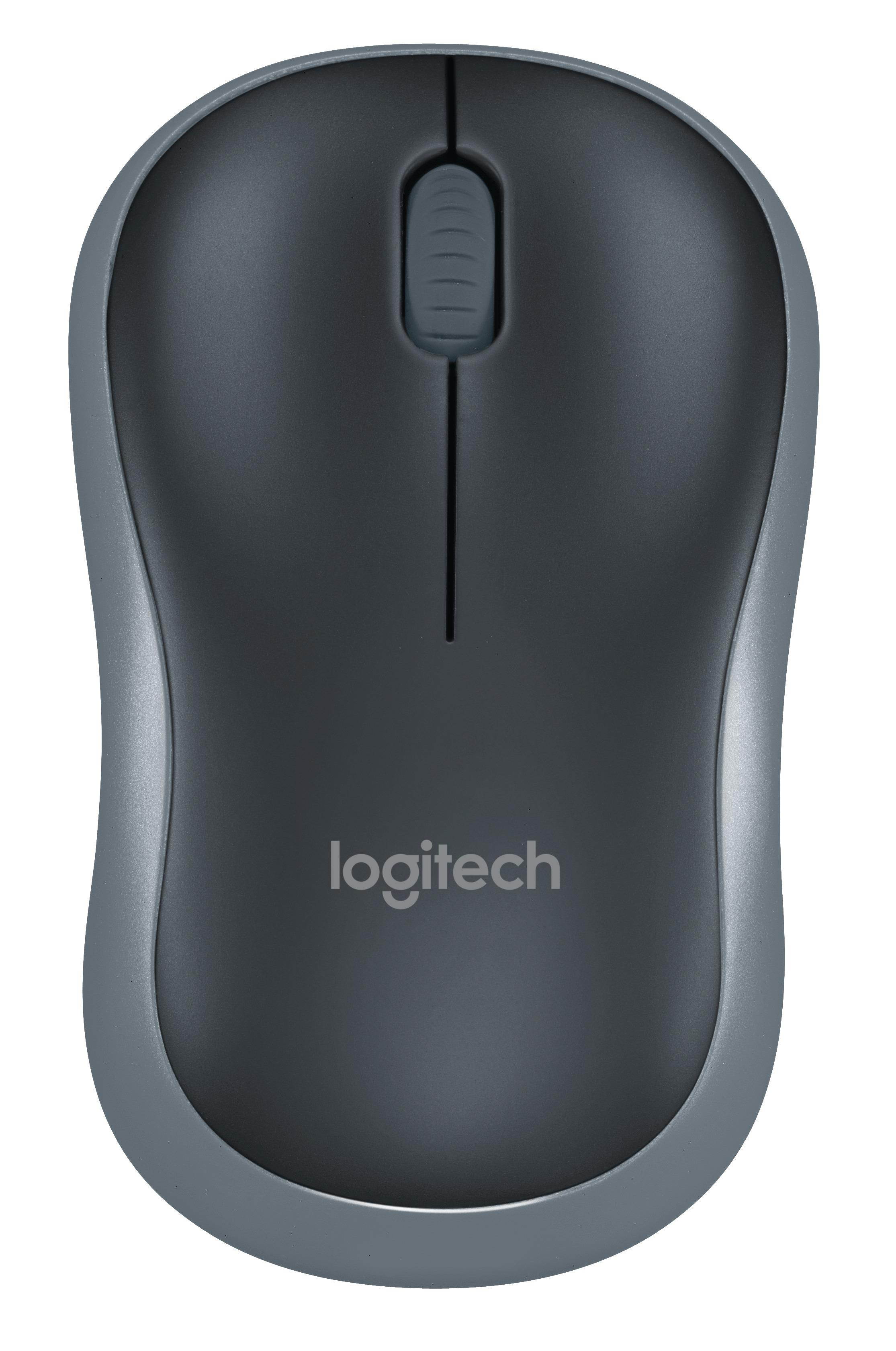 Logitech Wireless Mouse M185 - Swift Gray (910-002225)