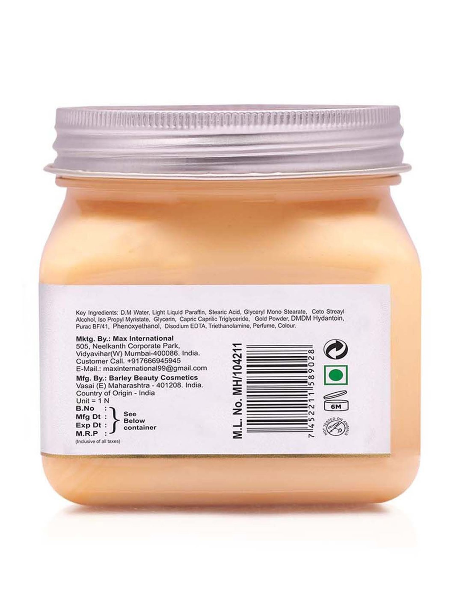 Gold Brightening & Radiance Face & Body Cream - 380 ml