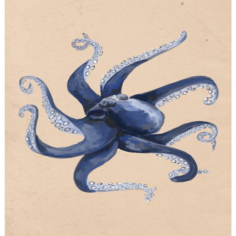 Americanflat Nautical Octopus Painting by Jetty Home 71" x 74" Shower Curtain