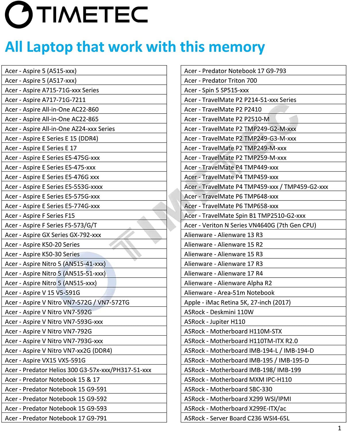 Timetec Hynix IC 16GB DDR4 2400MHz PC4-19200 Non ECC Unbuffered 1.2V CL17 2Rx8 Dual Rank 260 Pin SODIMM Laptop Notebook Computer Memory Ram Module Upgrade S Series (16GB)