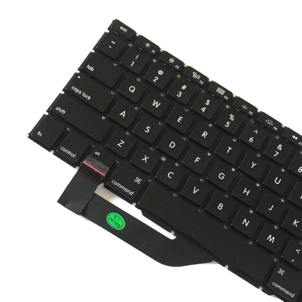 US Keyboard W/Backlight For Apple MacBook Pro 15 Retina A1398 (2012-2015)