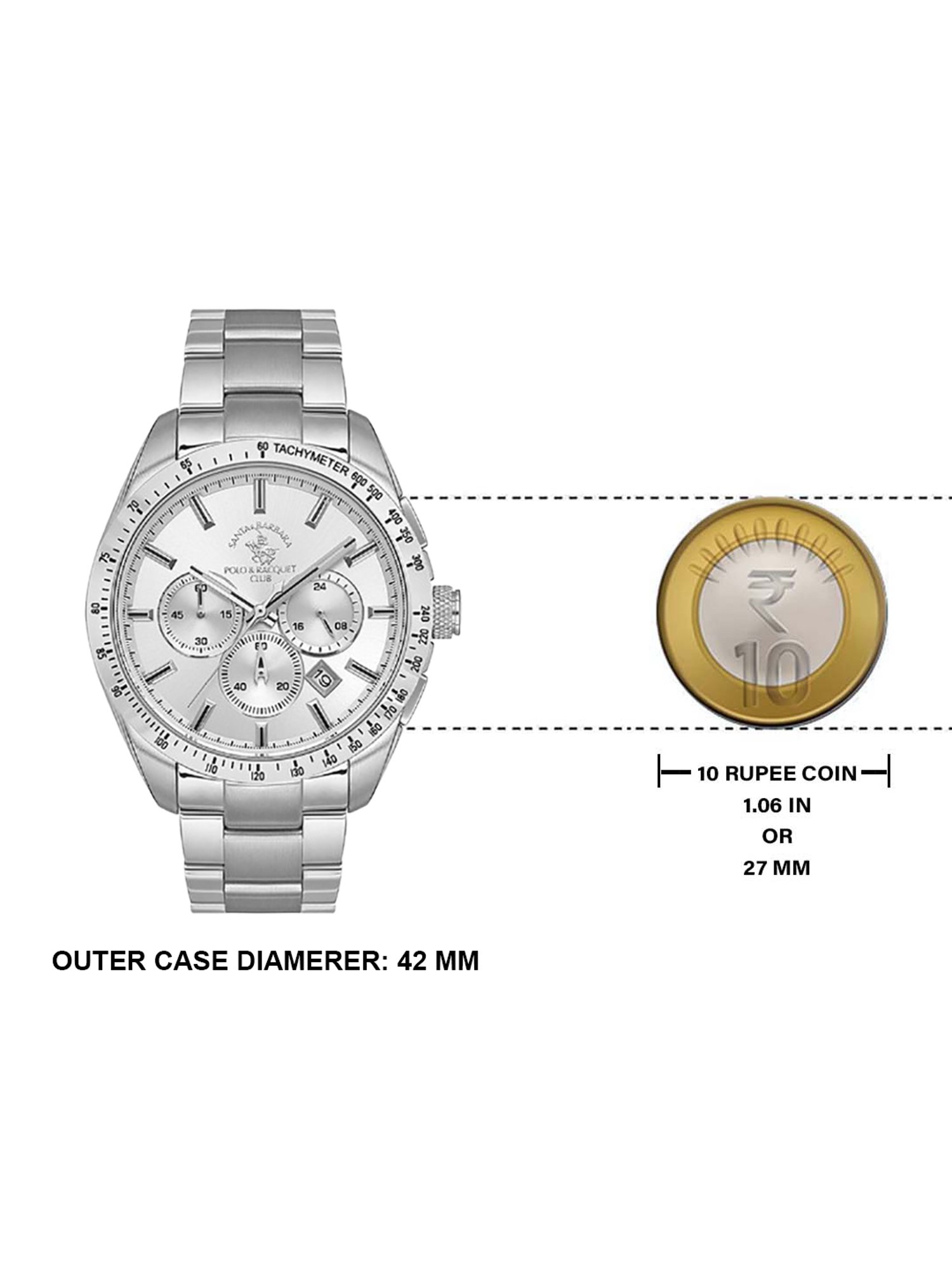 Santa Barbara Polo & Racquet Club SB.1.10526-1 Multifunction Watch for Men