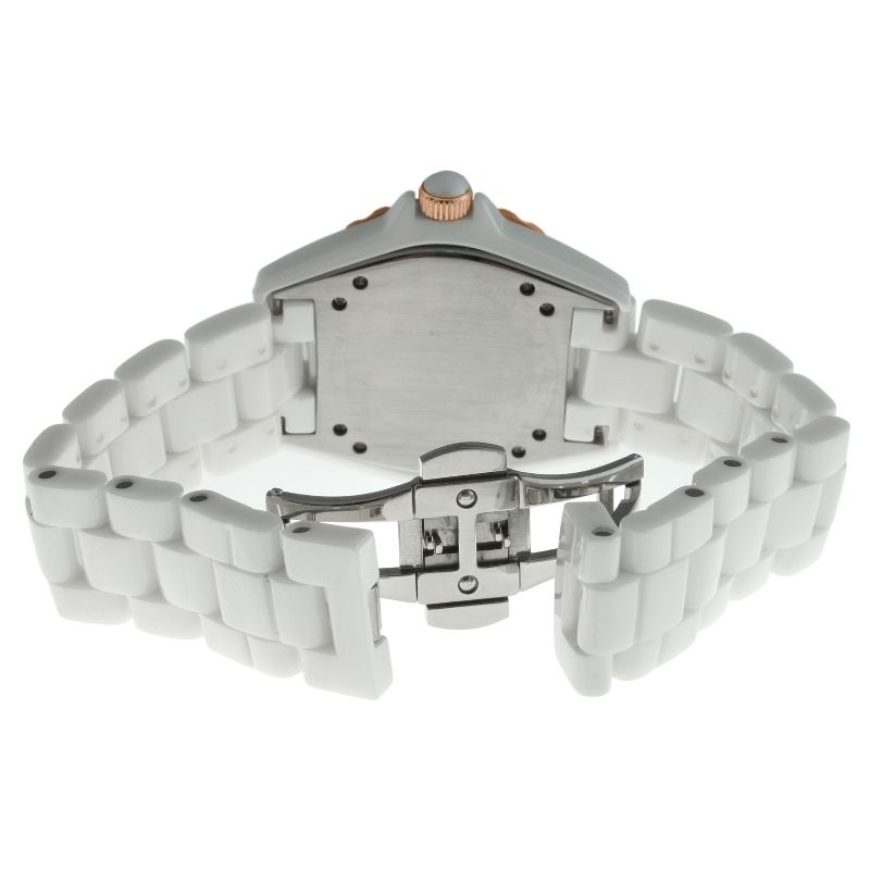 Peugeot Women's White Genuine Ceramic Swiss Watch