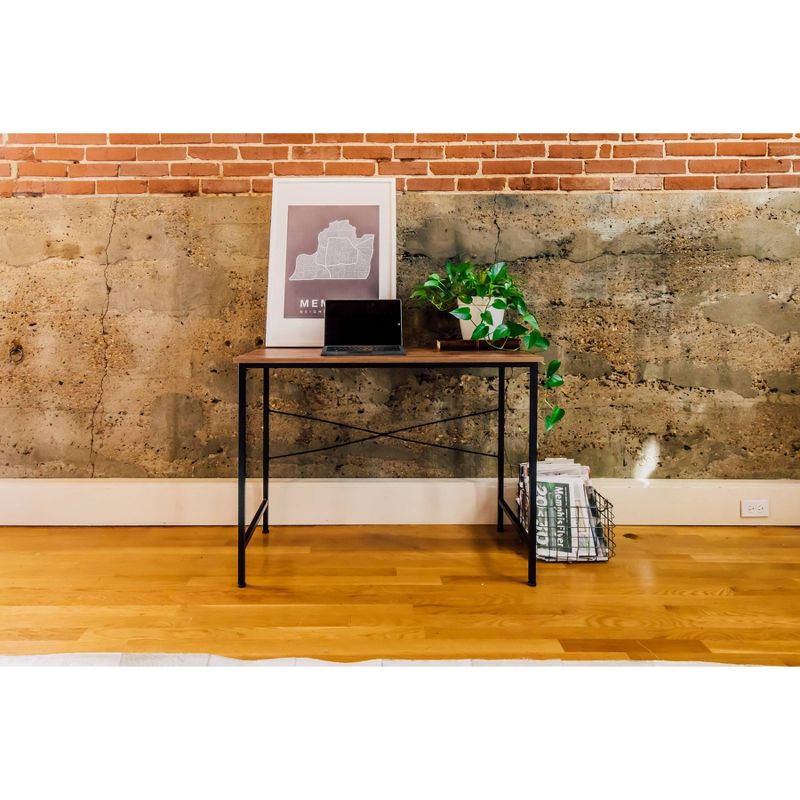 Bellamy Computer Desk Classic Oak - OneSpace