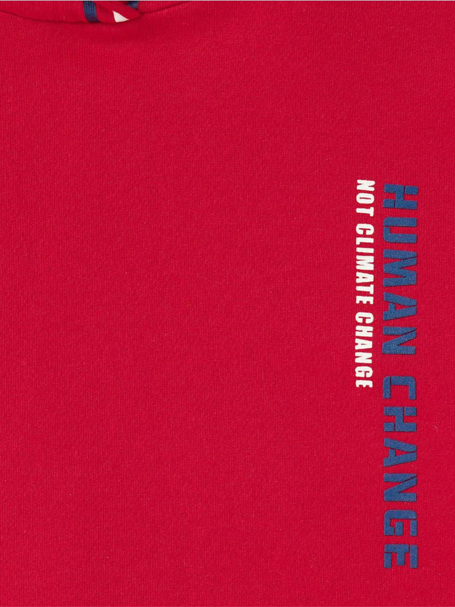 Edheads Kids Red Cotton Printed Full Sleeves Hoodie