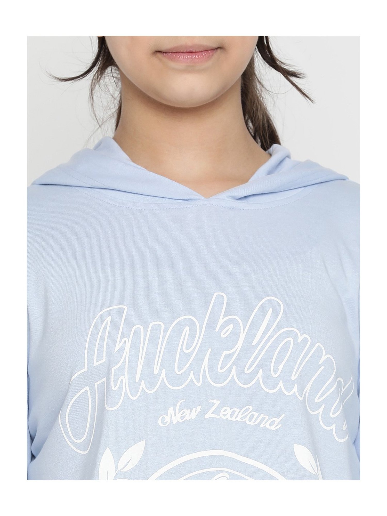 LilPicks Kids Yellow Solid Crop Top