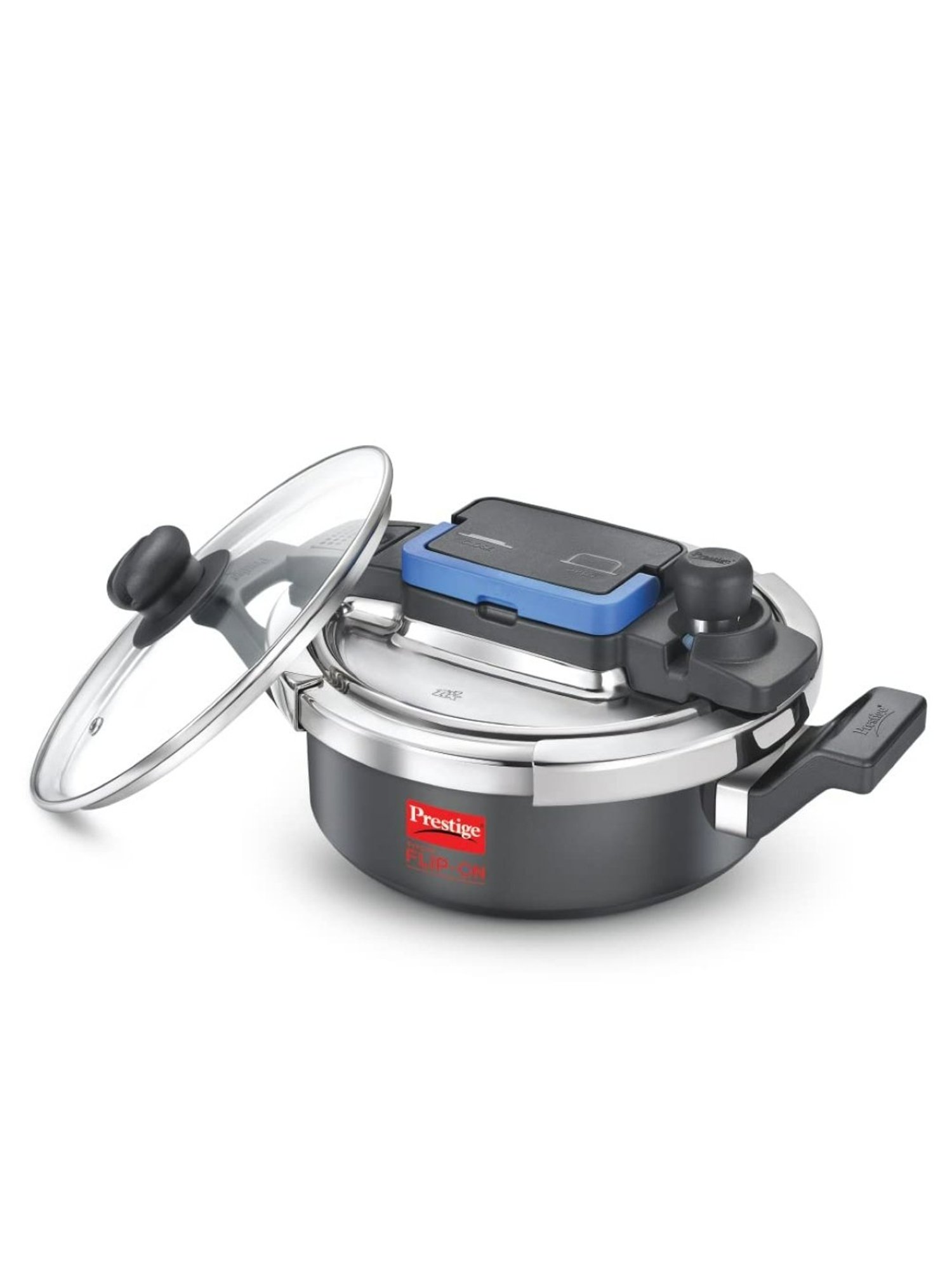 Borosil Silver Aluminium Pressure Cooker (5 L)