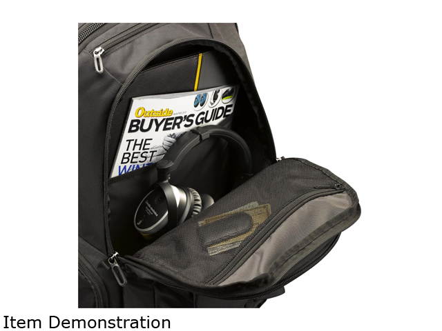 Case Logic Black 17.3" Laptop Backpack Model RBP-117