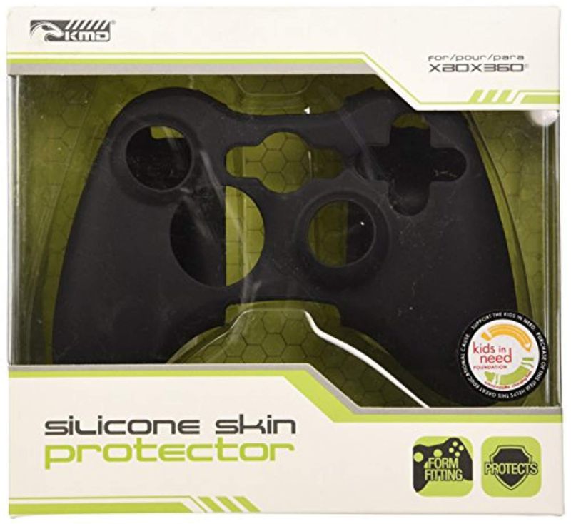 Xbox 360 Controller Black Silicone Skin [KMD]