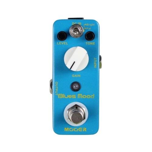 mooer eq effects pedal 2.25 x 4.25 x 1.75" blues mood