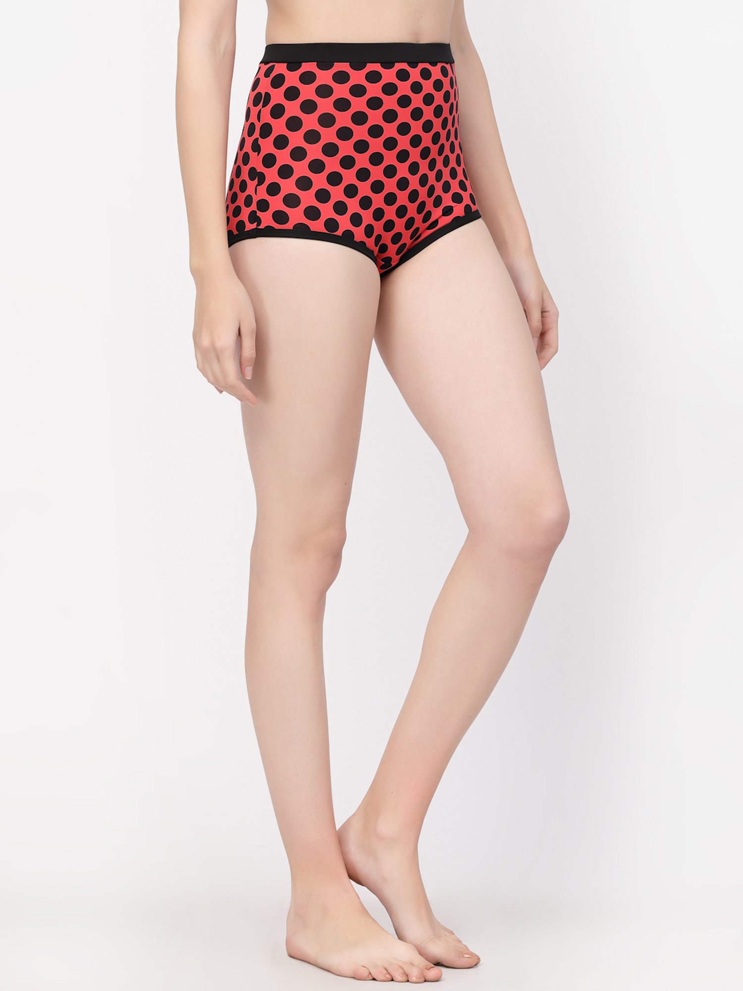Cukoo Red Printed Swim Shorts