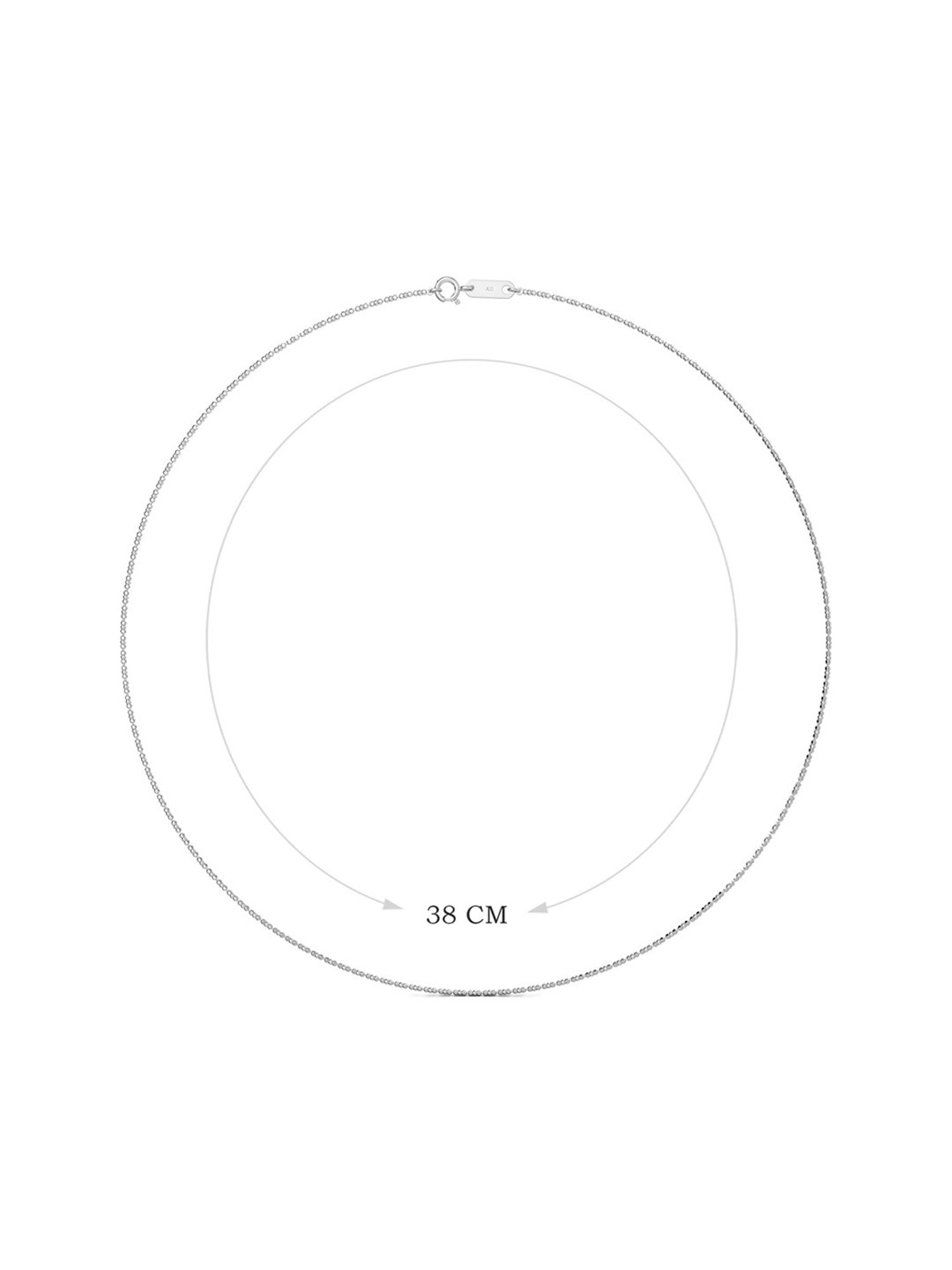 Joyalukkas charmed 950 Platinum Chain