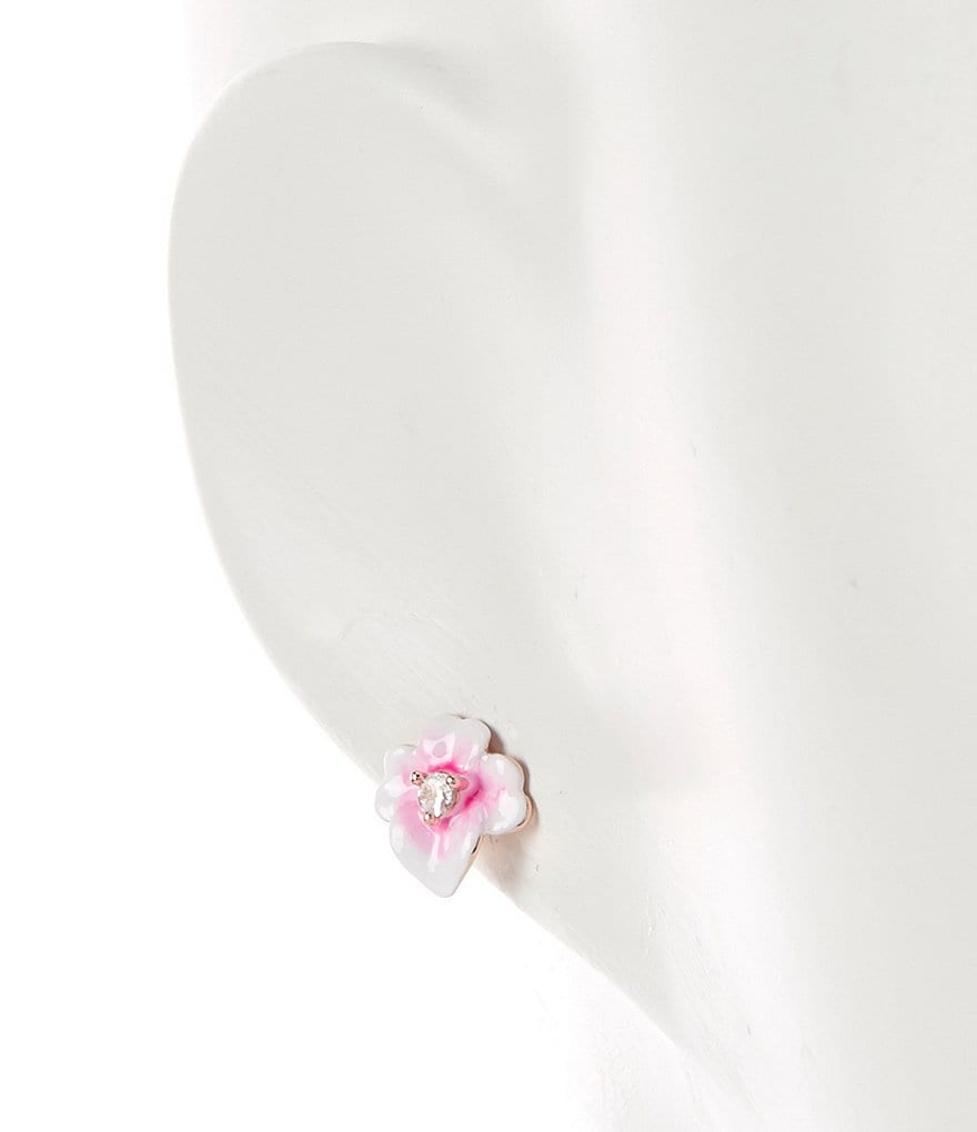 kate spade new york Precious Pansy Stud Earrings