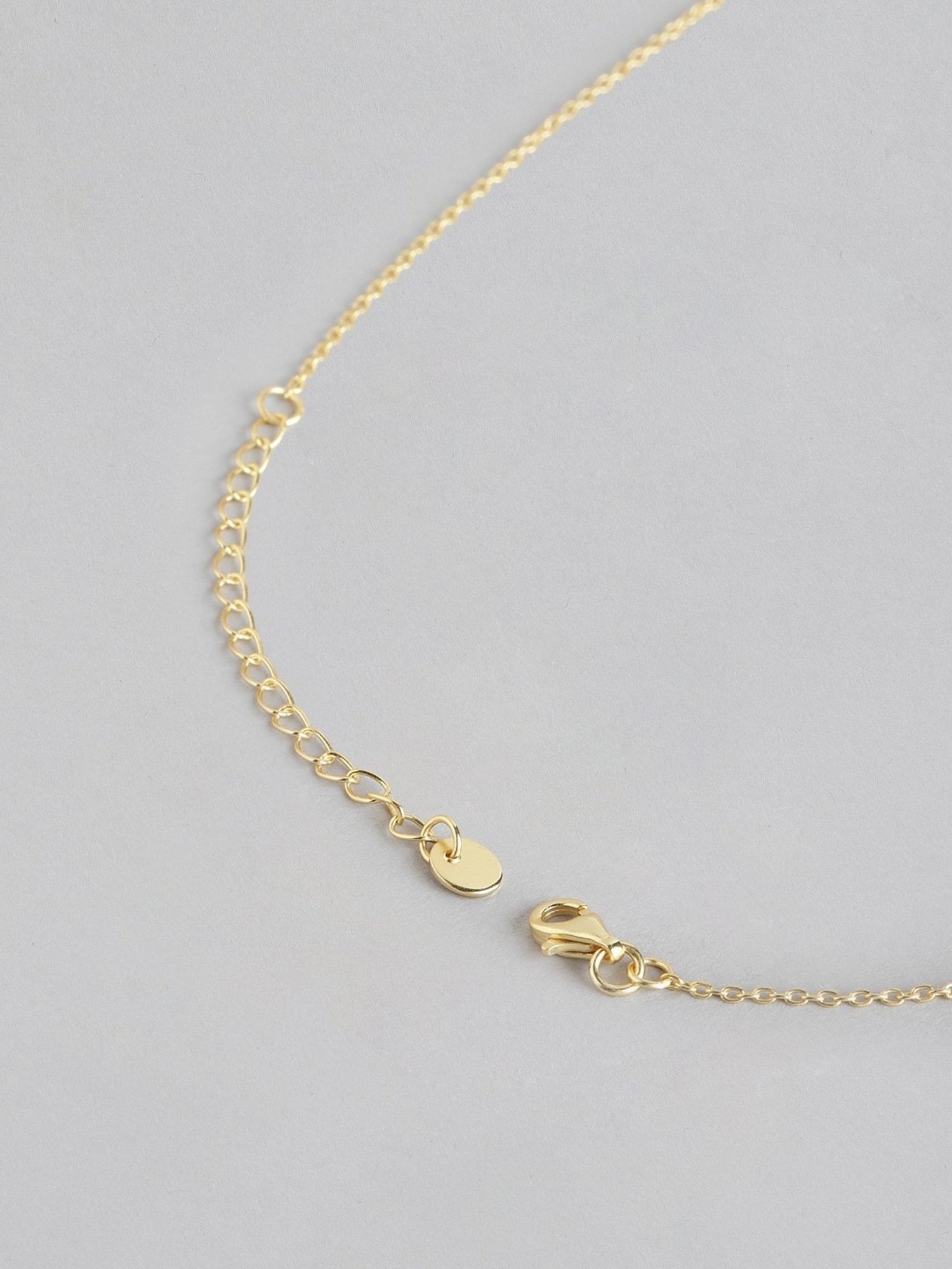 March by FableStreet 92.5 Sterling Silver Floral Mangalsutra for Women