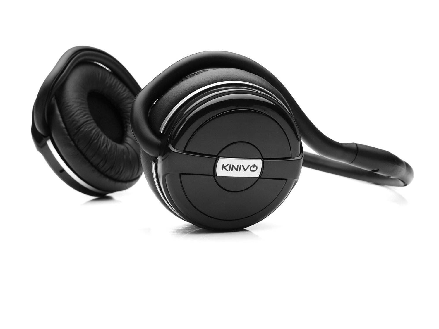 Kinivo BTH240 Bluetooth Stereo Headphone - Supports Wireless Music Streaming and Hands-Free calling (Black)
