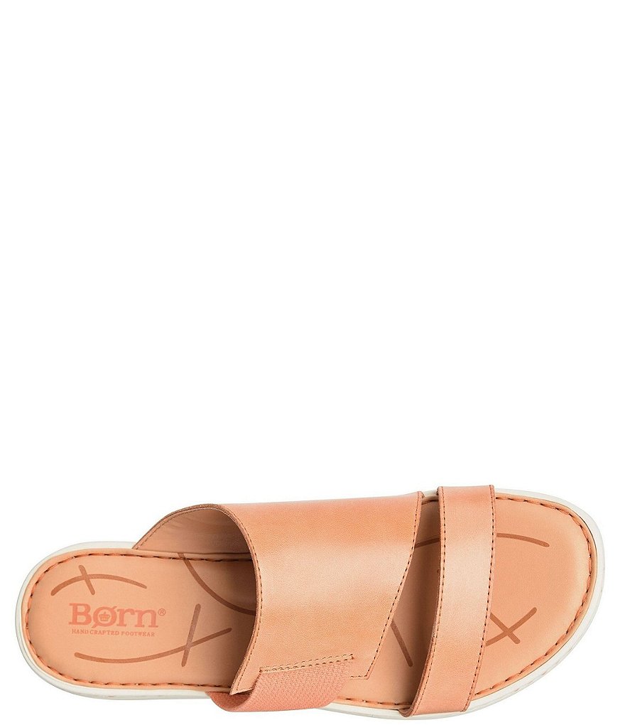 Born Oceana Slide-On Leather Sandals