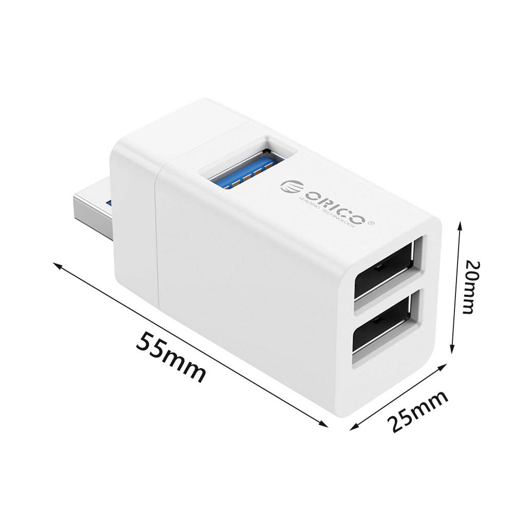 3 Ports USB Hub Mini USB 2.0 3.0 High Speed Hub Splitter for Computer Plug and play Computer Peripherals Accessories