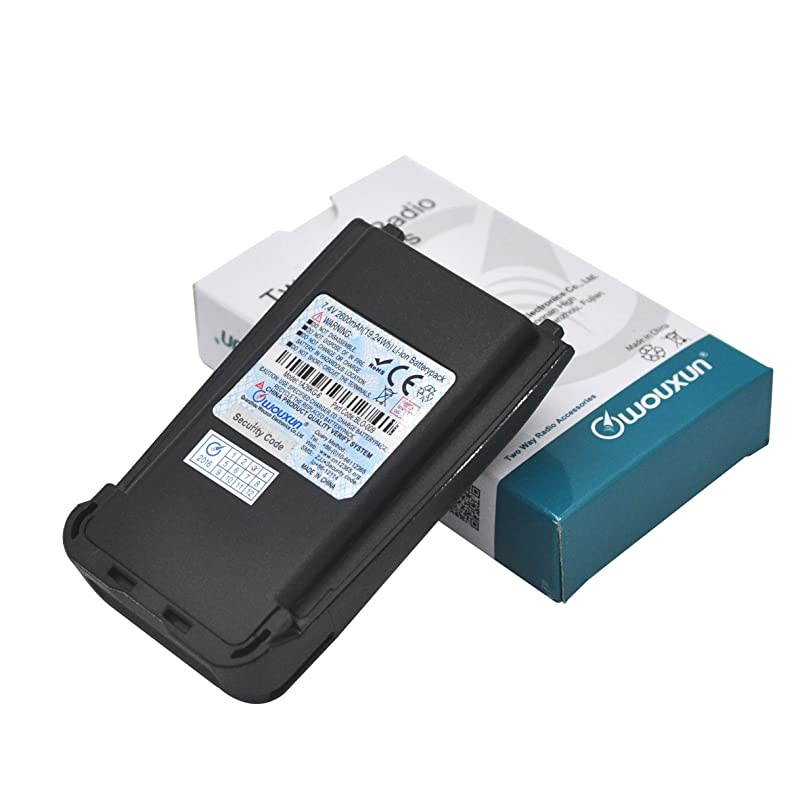 Talkie Battery Pack Wouxun BLO008 1700mAh Liion Batteries for Two Way Radio KGUV8D Battery BLO009 1700mAh