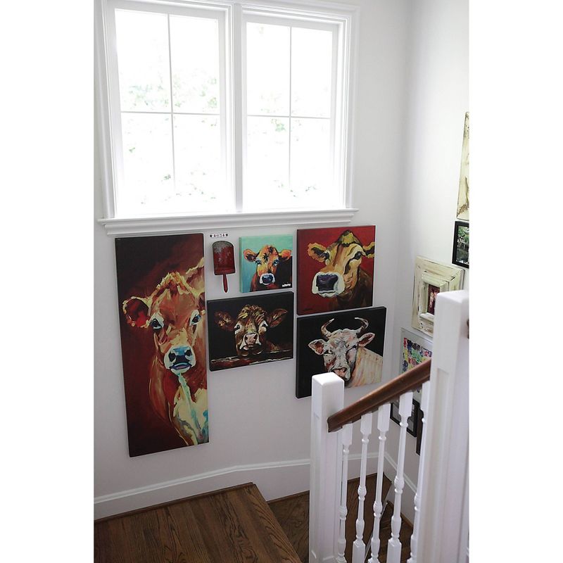 Cow Canvas Wall Décor - 3R Studios