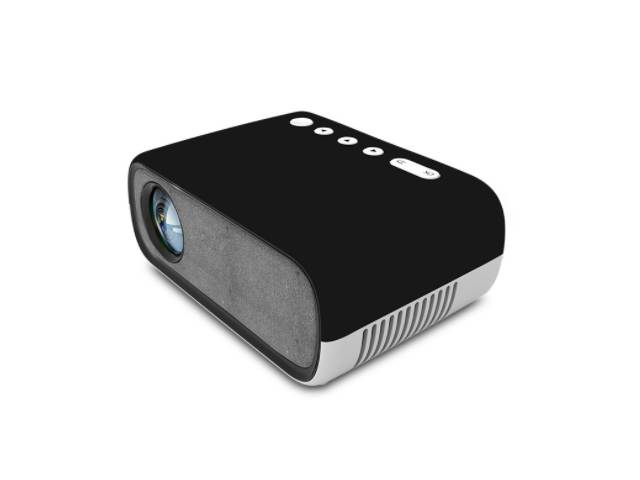 Mini Projector LED Home Theater Media Audio Player HDMI USB support 1080P Video Pocket Portable Projektor Black