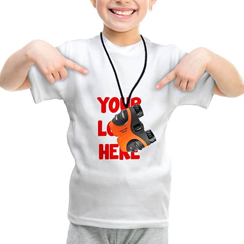 Best Toys for 49 Year Old Boys Toys Binoculars for Kids8x21 Compact Telescope Boys Gifts 10 Years Old to Wildife and TheaterGifts for Girl 8 Year OldOrange