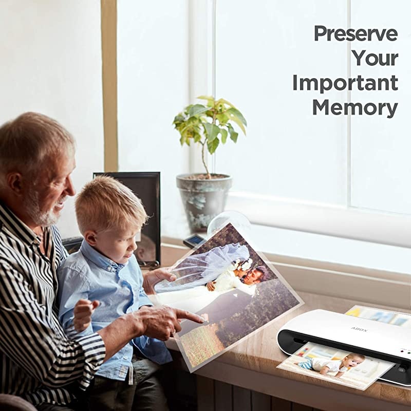 Laminator Machine Pixseal ? A4 Thermal Laminating Machine with Feeding Tray Trimmer Corner Rounder 20 Laminating Pouches