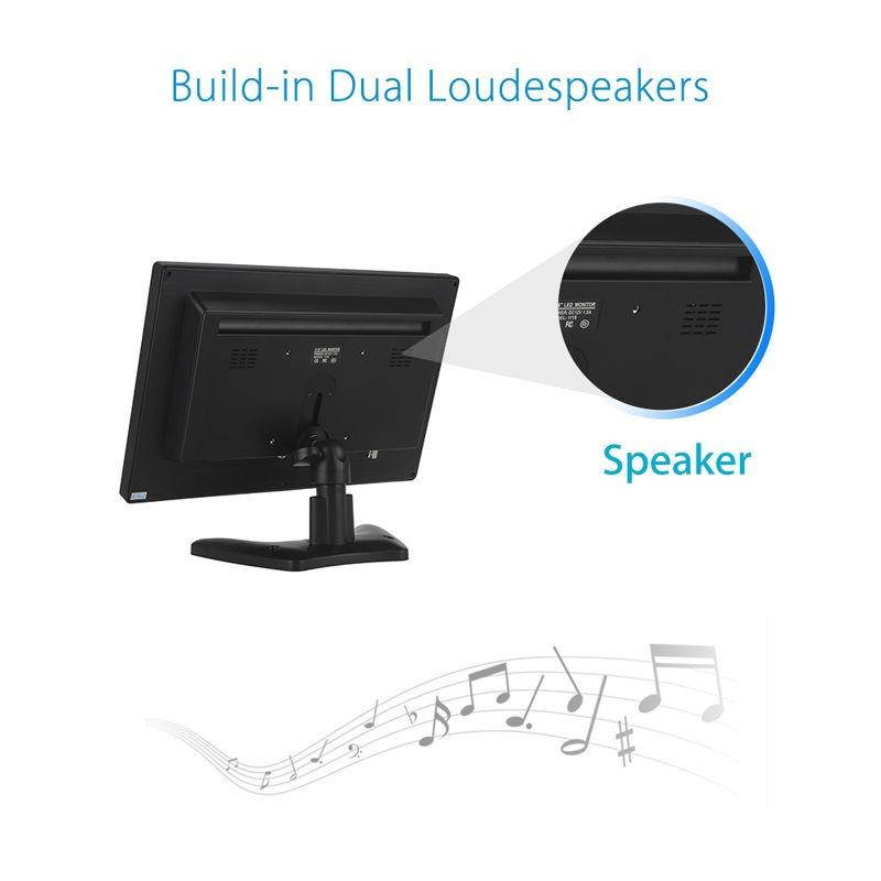 Eyoyo 11.6 Color Video Monitor VGA BNC HDMI AV TV inputAudio for CCTV DVD PC DVR