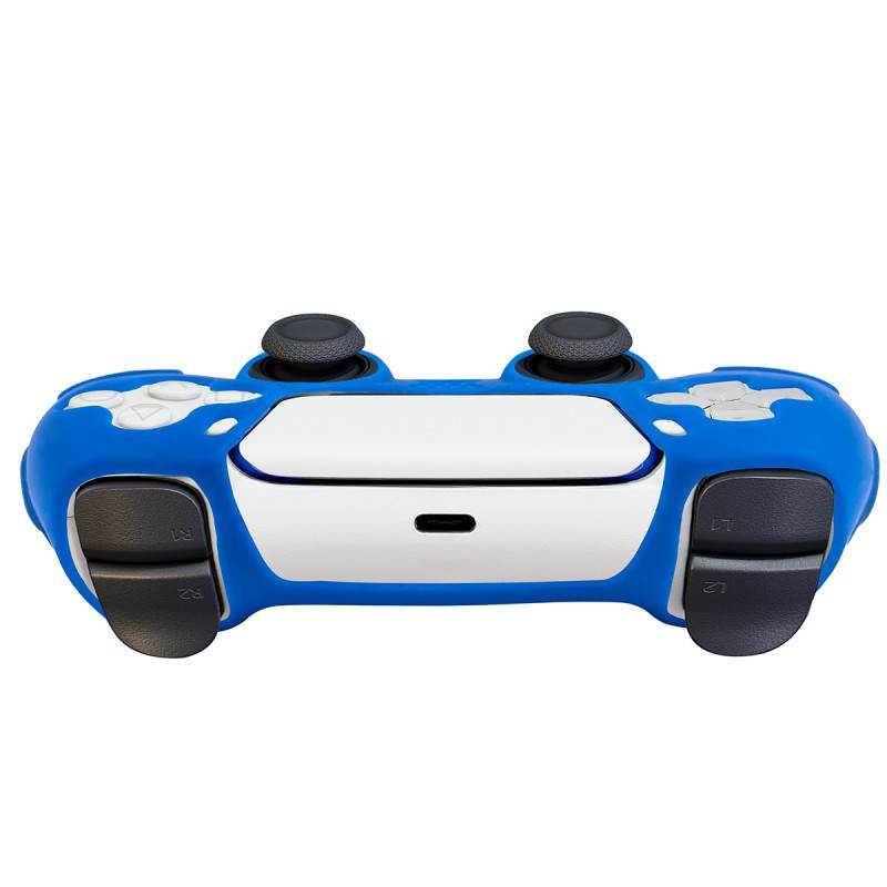 For PS5 Gamepad Silicone Protective Cover For SONY Playstation 5 Wireless Controller Protection Case With Non-slip Particles