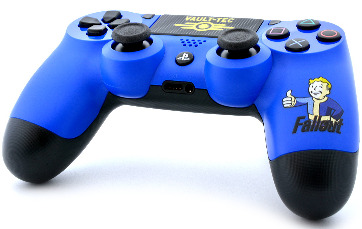 "Vault" Ps4 PRO Rapid Fire Custom Modded Controller 40 Mods for COD BO3, Infinite Warfare, Destiny, Ghosts Quick Scope Auto Run Sniper Breath & More with CUSTOM TOUCHPAD