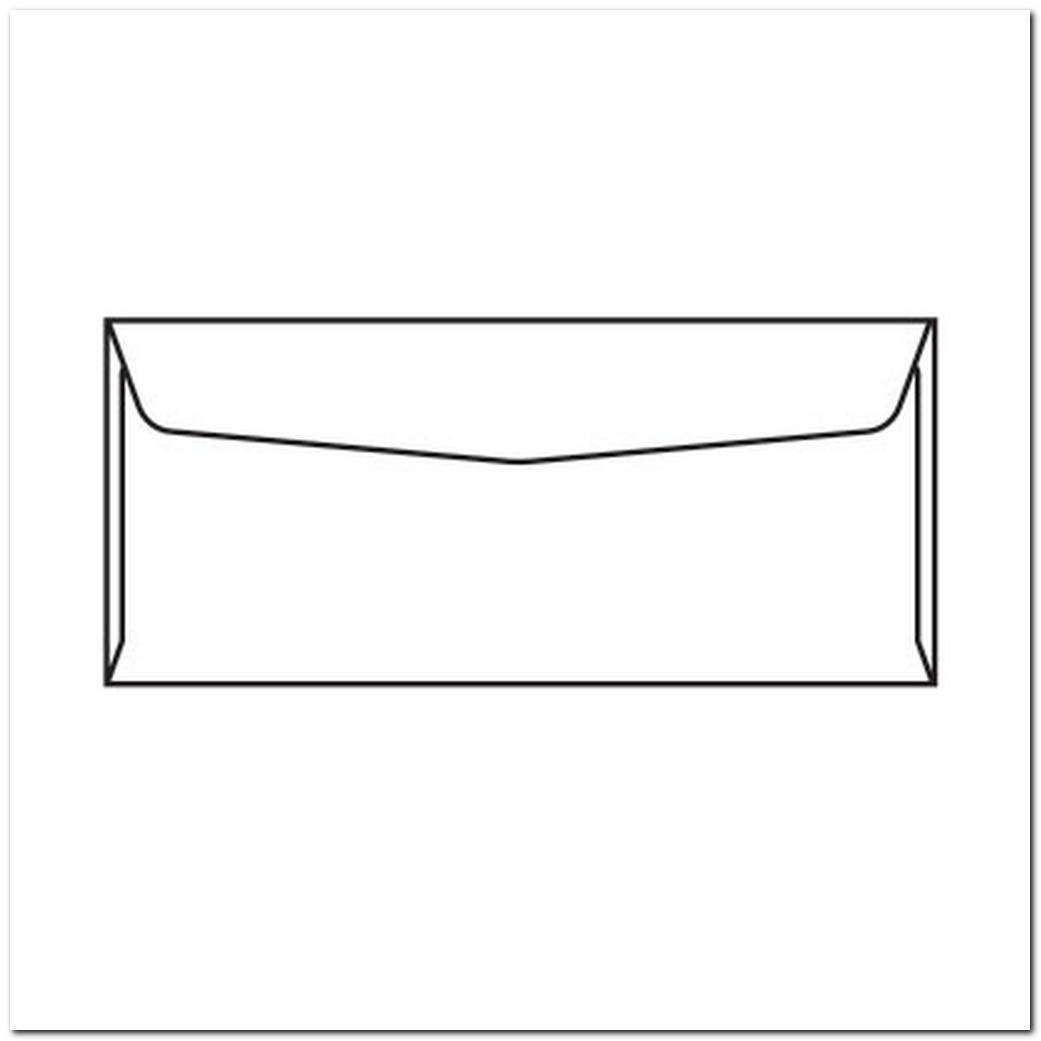 #10 Side Seam Inkjet, 4-1/8" x 9-1/2", White Digi-M, No Window, Flap Down, #10's are Packaged in a Hard Box (Box of 500)