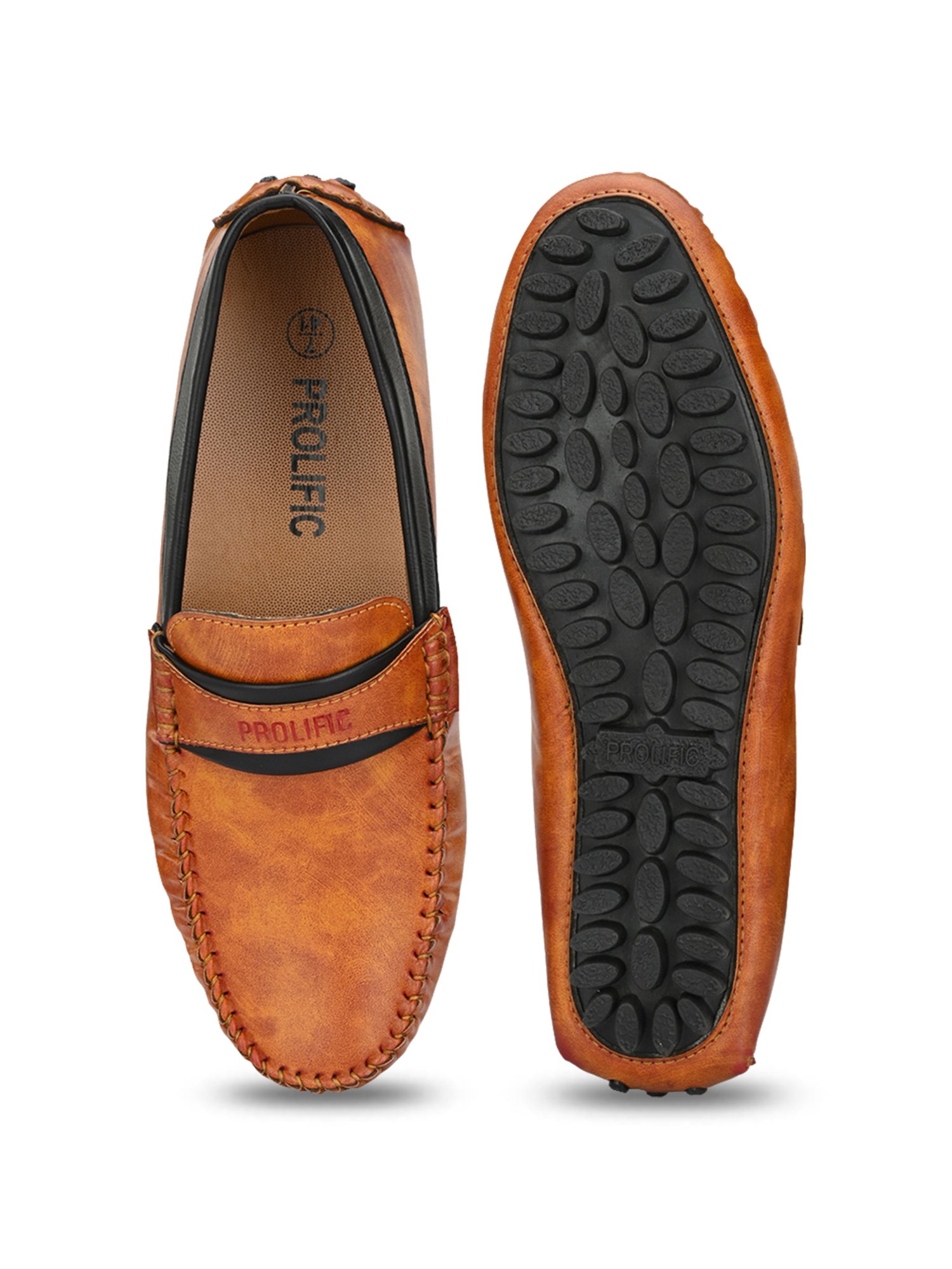 Prolific Men's Tan Casual Loafers