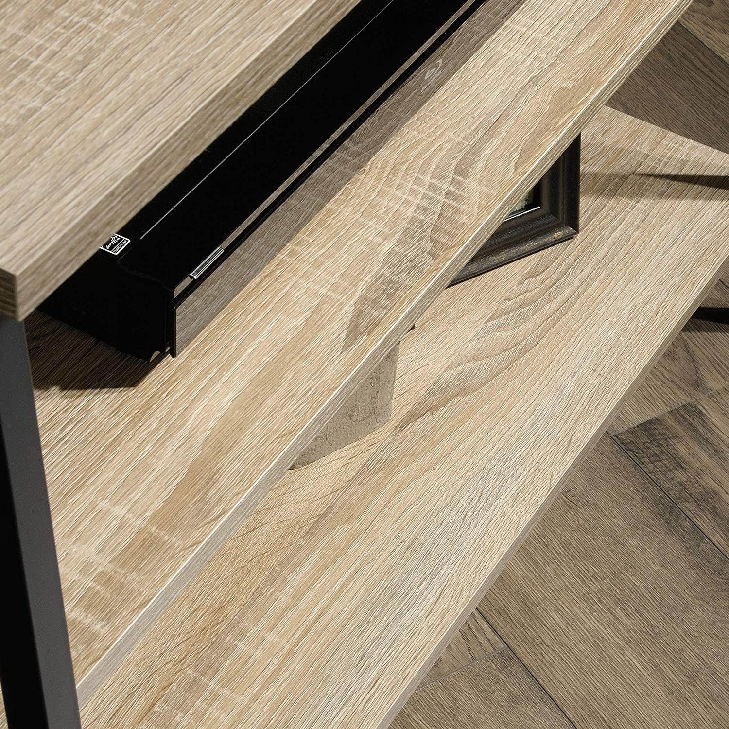 Sauder 420034 North Avenue TV Stand, For TVs up to 36", Charter Oak finish