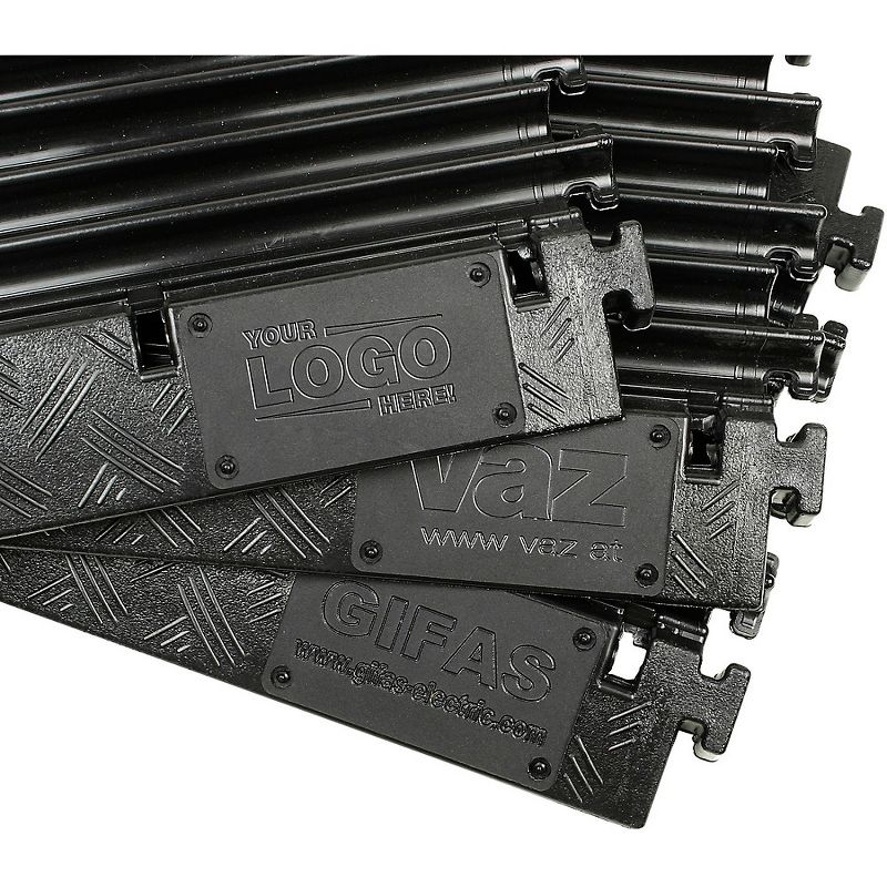 Defender Defender 85150BLK Defender "NANO" Cable Protector / 6-channel / Indoor-Outdoor / BLACK 3 ft. Black