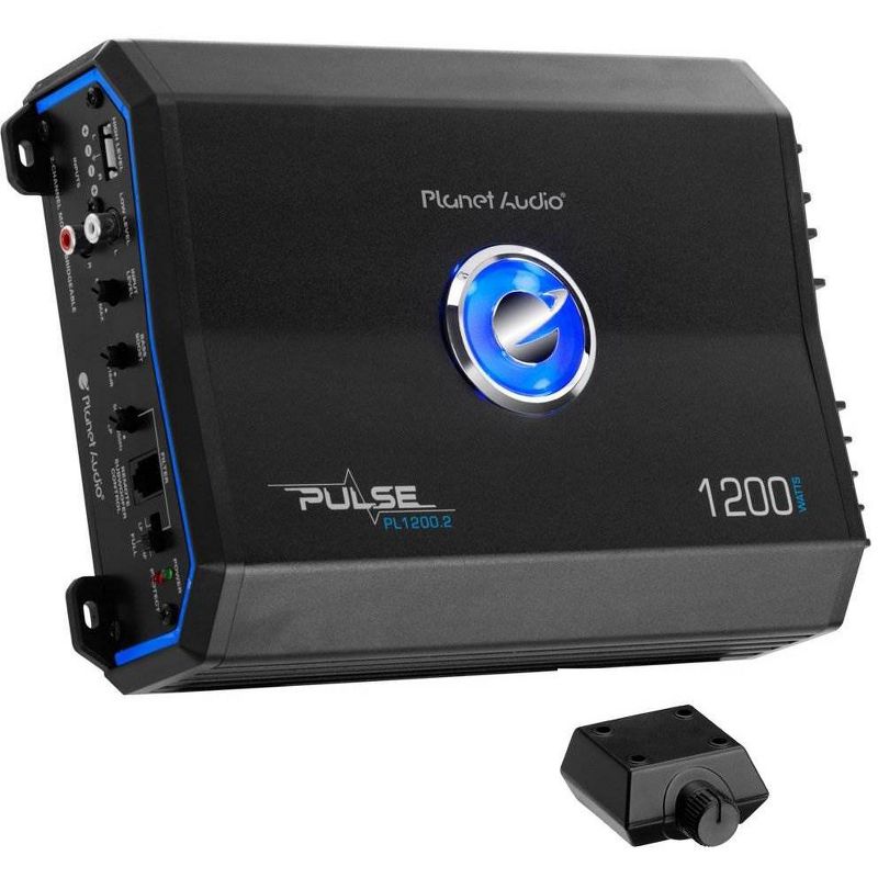 Planet Audio 1200W 2 Channel Full Range Class A/B MOSFET Amplifier (6 Pack)