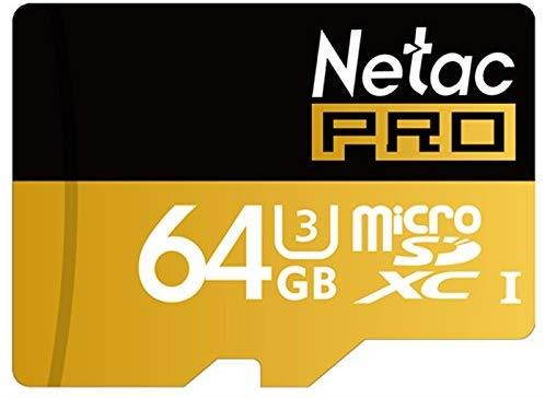 Netac Original P500 64GB SDXC U3 Micro SD Card Class10 Memory Card Ultra High Speed UHS-I TF Cards
