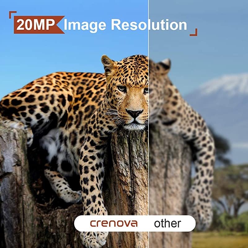 20MP Wildlife Trail Camera with 32GB Card Included Game Camera