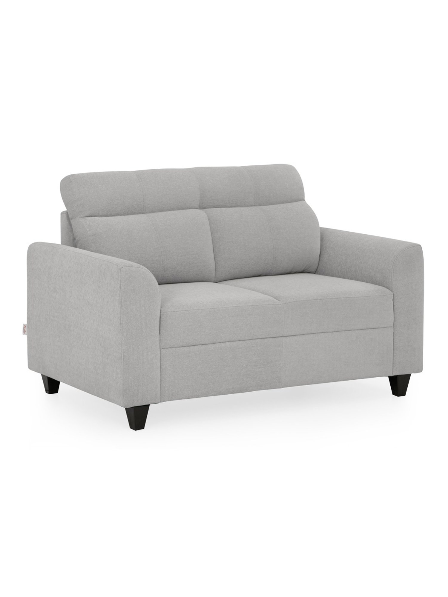 Duroflex Zivo Plus Grey Solid Wood 2 Seater Sofa Set