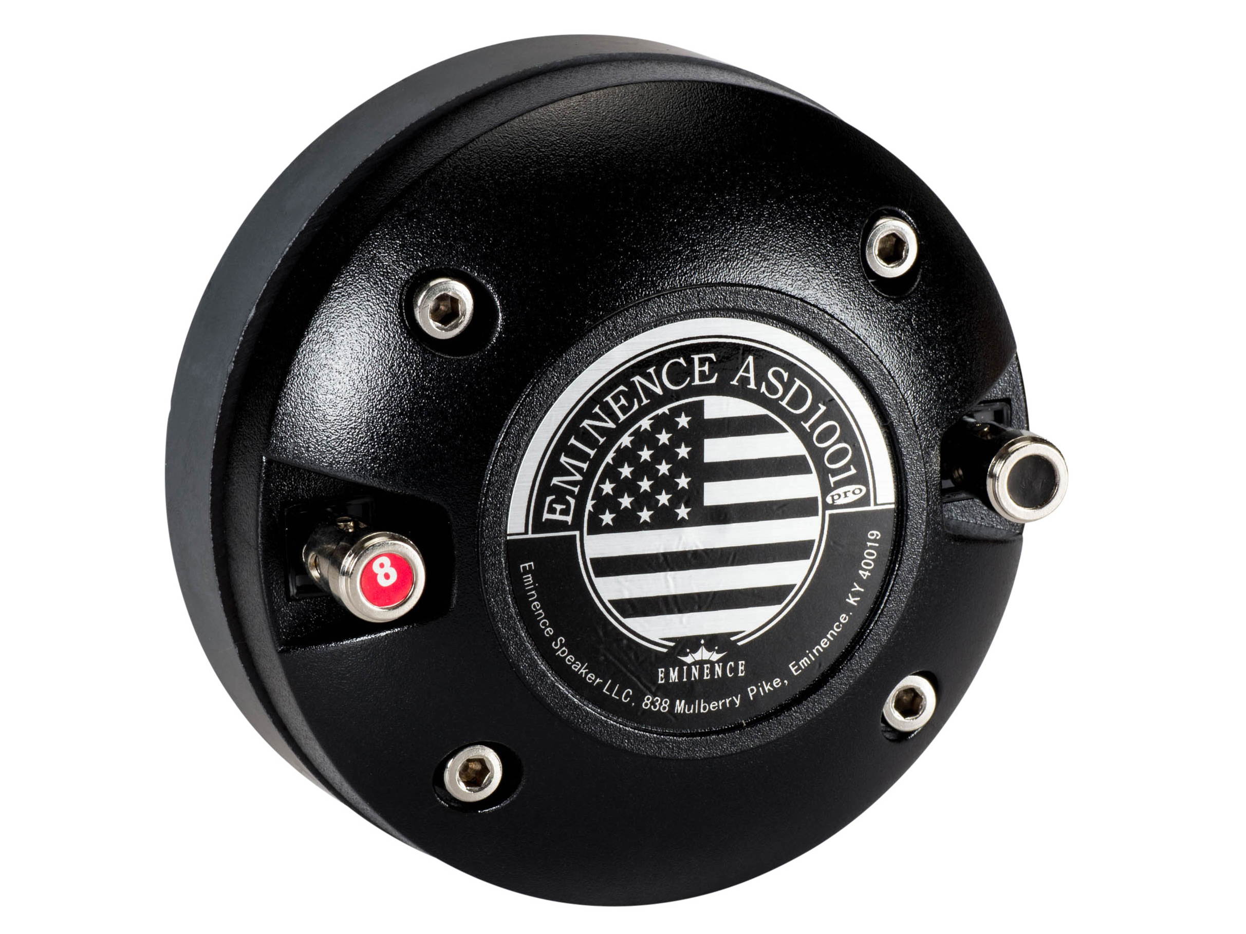 Genuine Eminence ASD 1001B HF Titanium Horn Driver - 2 Bolt 8 Ohm