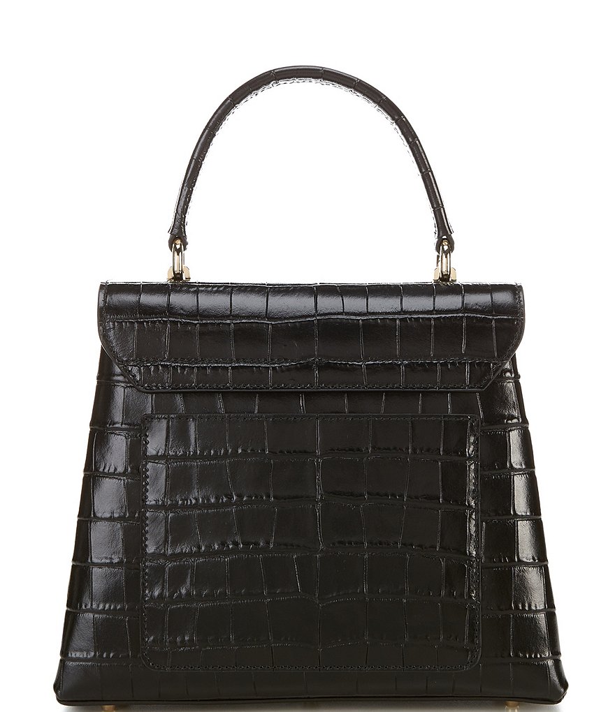 Furla 1927 Small Crocodile Top Handle Satchel Bag