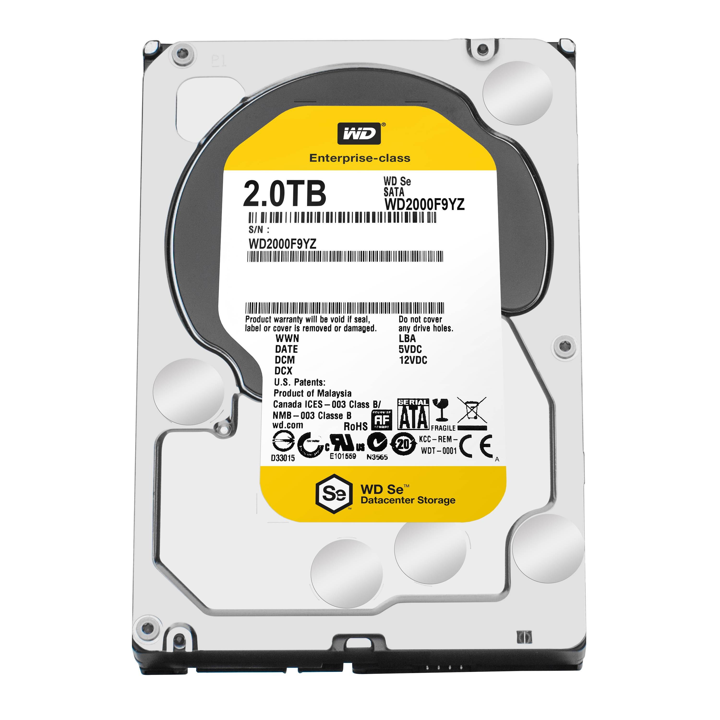 WD WD2000F9YZ WD2000F9YZ 2 TB Hard Drive - 3.5" Internal - SATA (SATA/600)