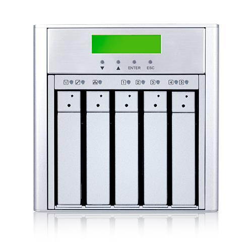 SANS DIGITAL MobileRAID MR5CT1 - 5 Bay USB/1394b/eSATA SCSI RAID 6