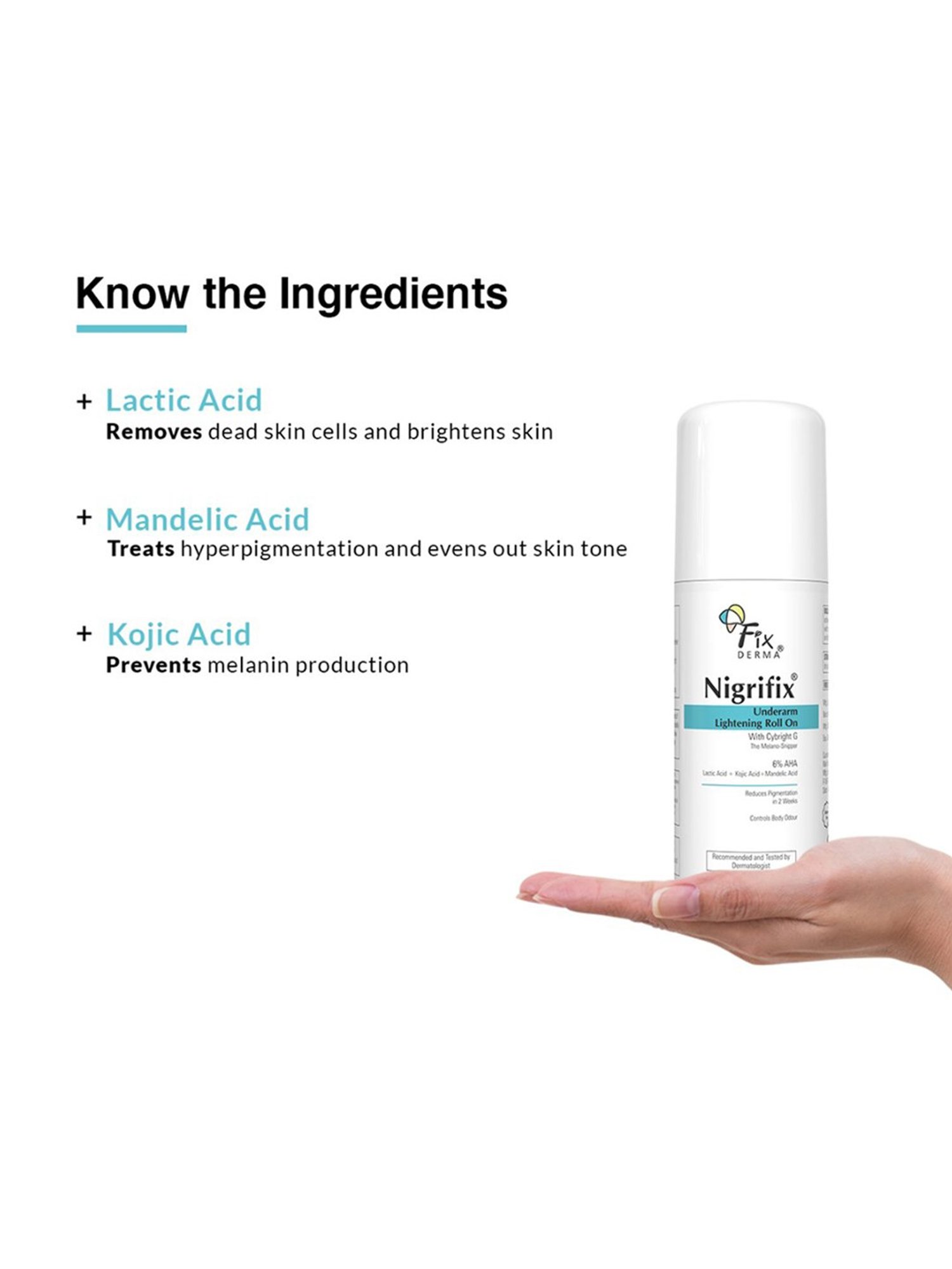 Sirona 2-in-1 Underarm Deodorant Roll On - 50 ml