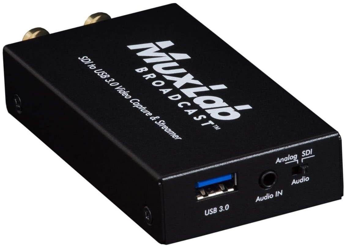 Muxlab SDI to USB 3.0 Video Capture & Streamer