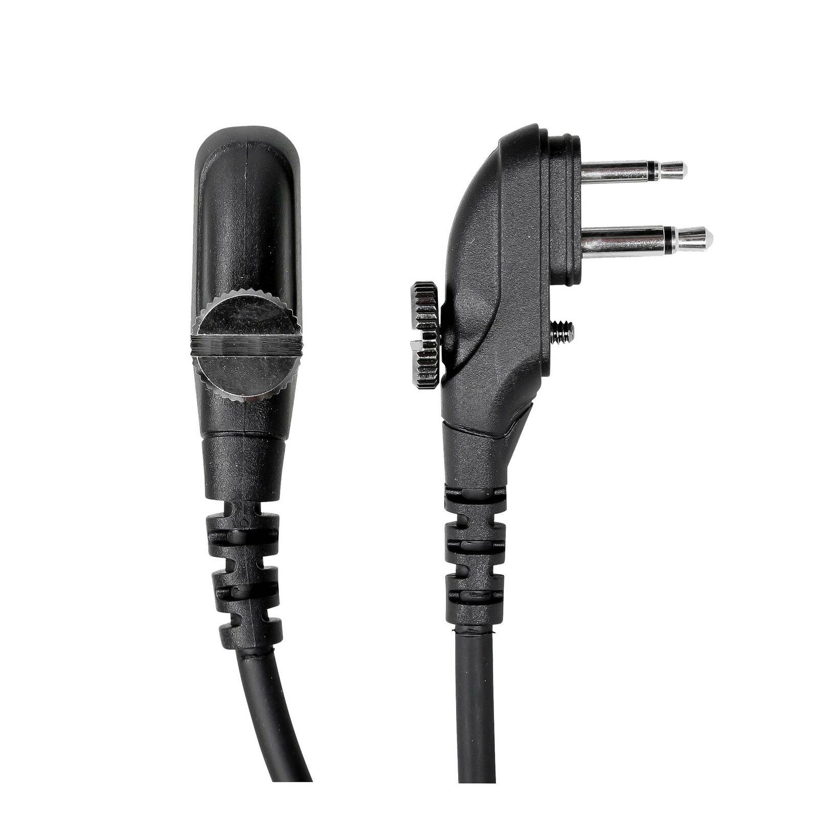 10X Extra Soft Single Wire Radio Earphone PTT  Mic for Hytera HYT TC-620 TC-626