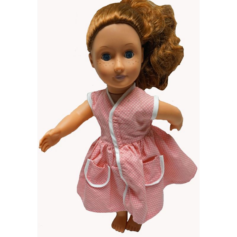 Doll Clothes Superstore 18 Inch Doll Clothes Pink Dress With A Bustle