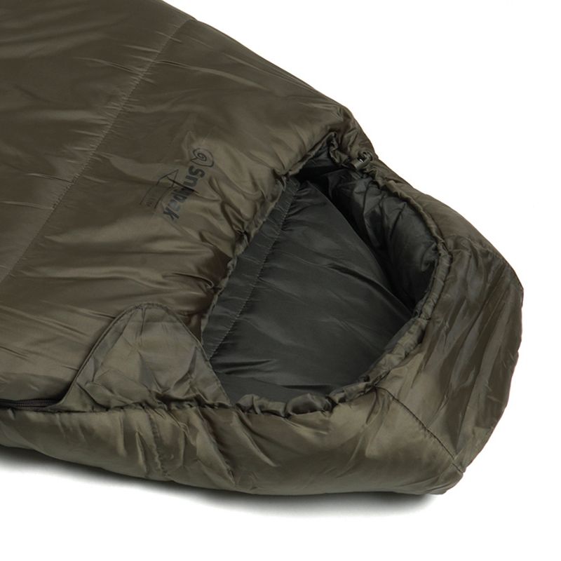 Snugpak Basecamp Ops Sleeper Lite Sleeping Bag with Compression Stuff Sack, Insulated, Olive
