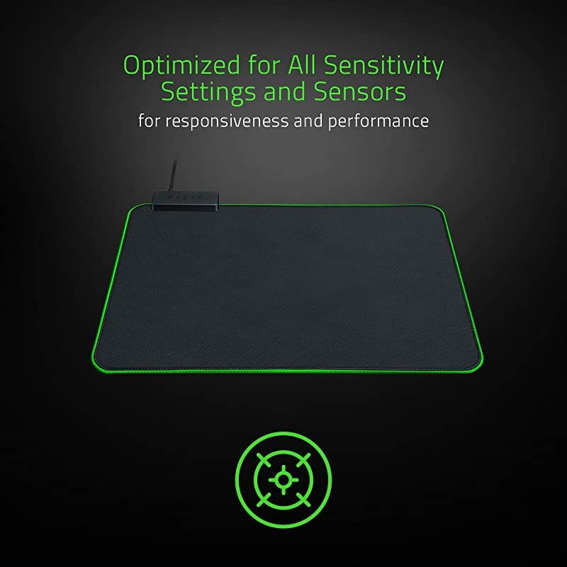 Viper Ultimate Ambidextrous Wireless Gaming Mouse with Dock + Goliathus Chroma Mouse Pad Bundle