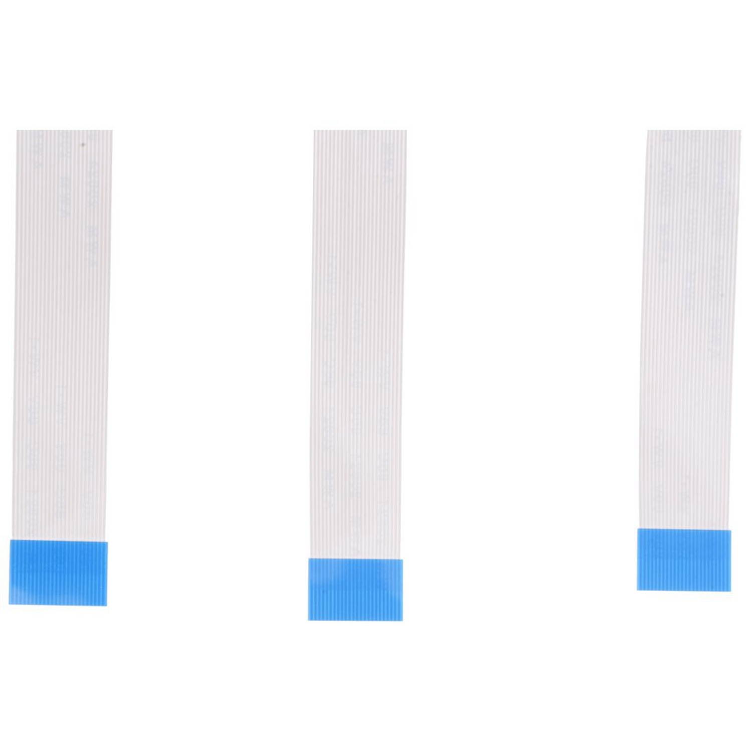 1 Set Momentary Action Pushbutton Switch & 3 Pcs 0.5Mm Pitch 200Mm Length 24 Pin Flexible Flat Cables