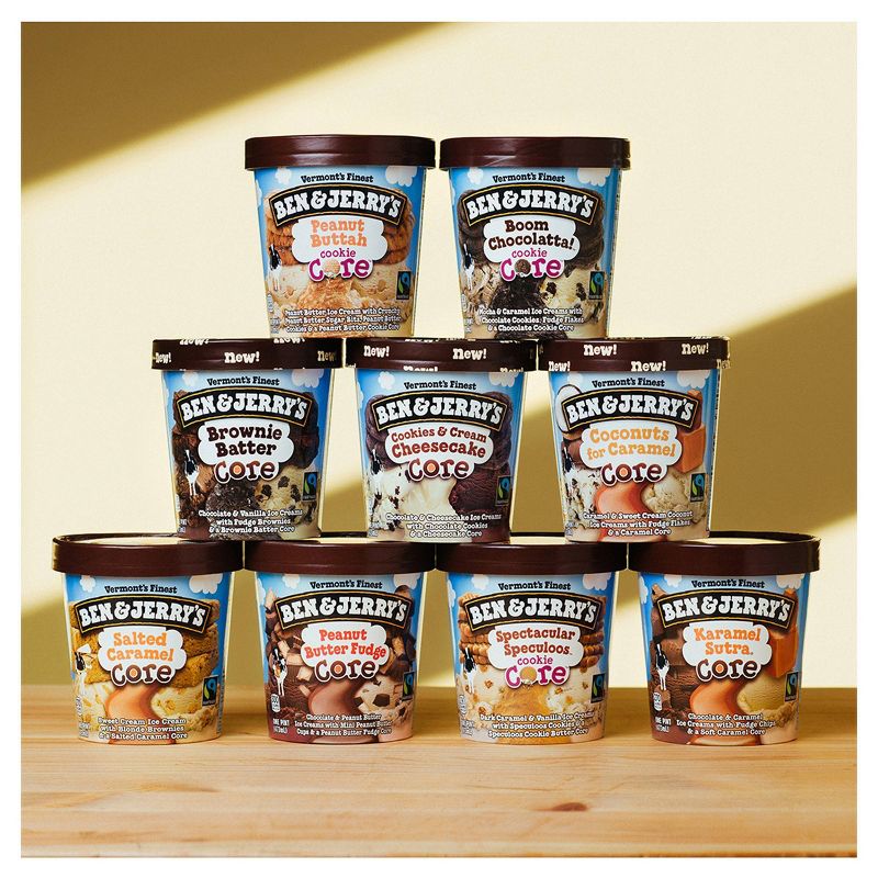 Ben & Jerry's Brownie Batter Core Ice Cream - 16oz