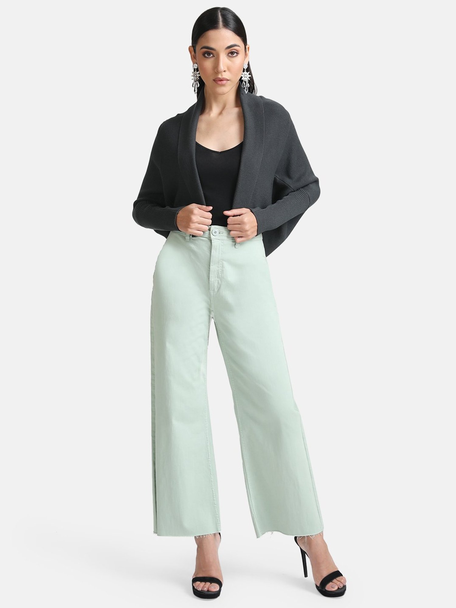 Kazo Shawl Collar Cape